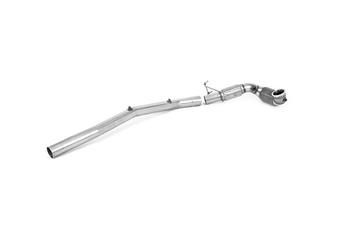 Milltek VW Golf MK8 / Audi S3 8Y 2.0 TSI 320PS  Large Bore Downpipe and Hi-Flow Sports Cat