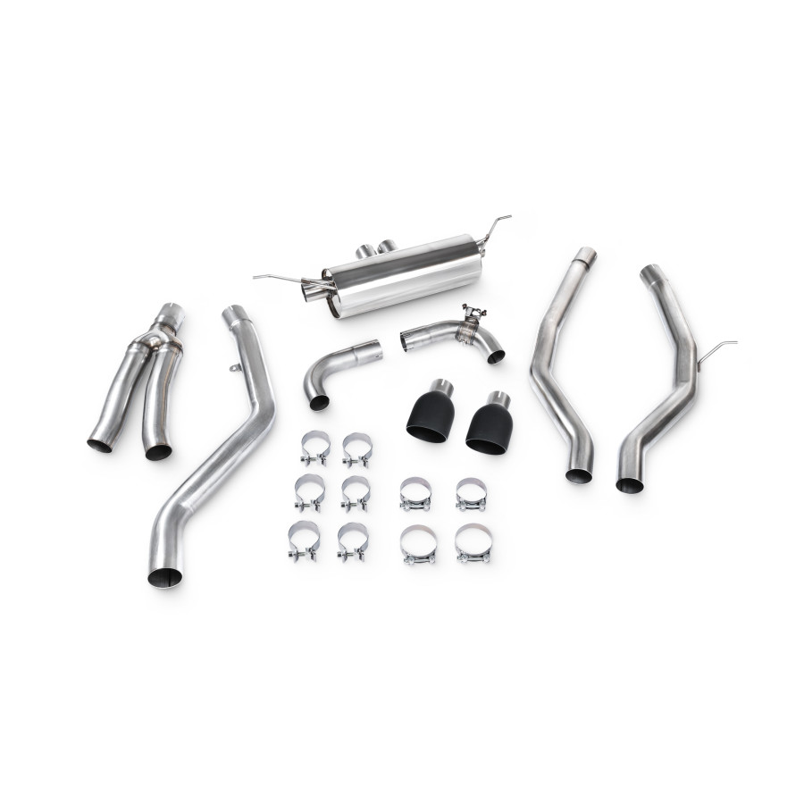 Toyota Supra A90 (Inc GR) 3.0T ROW Non-GPF Model Cat-back Black Ceramic Daytona Scorpion