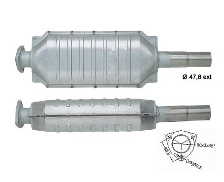 Lancia DEDRA 2.0ie 1995 cc 83 Kw / 113 cv 835A5.046 Magnaflow CA