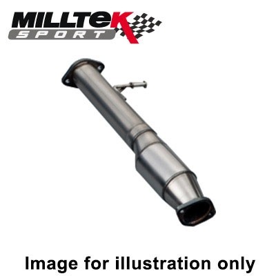 Milltek Audi A4 B8 2.0 TFSI S hi-flow sports cat voor Audi A4 me