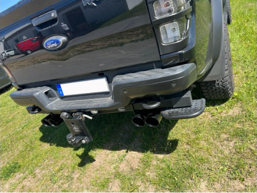 Ford Raptor final silencer exit right/left - 2x100 type 25 left/right black