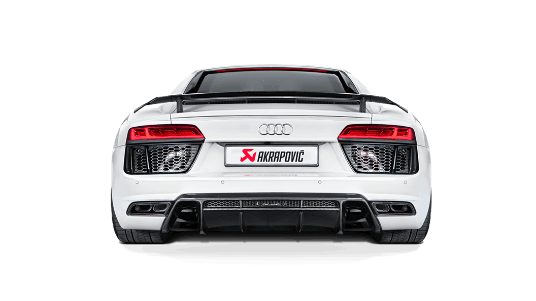 Akrapovic Audi R8 5.2 Fsi “Slip On” Titanium Uiltaat Systeem