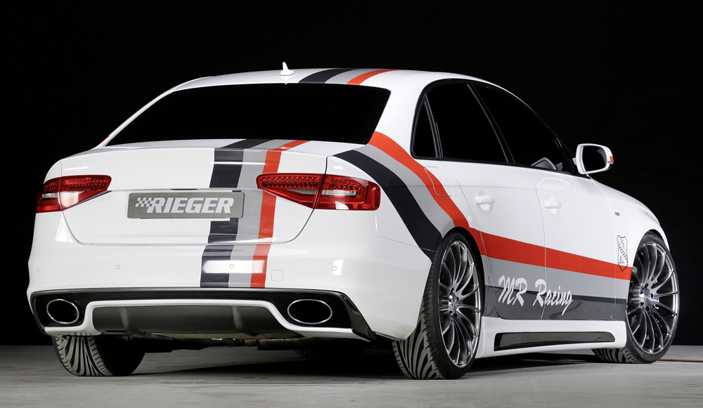 Audi A4/A5 Einddemper Rieger