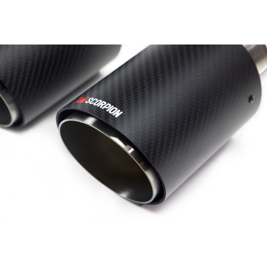 Scorpion BMW M135i F40 carbon fire ascari trim