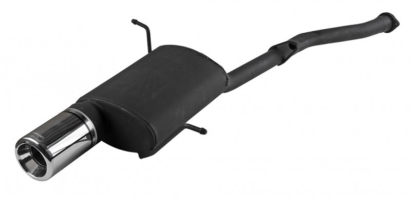 Einddemper BMW 3-serie compact e36  1994-2000 RVS eindstuk 100mm