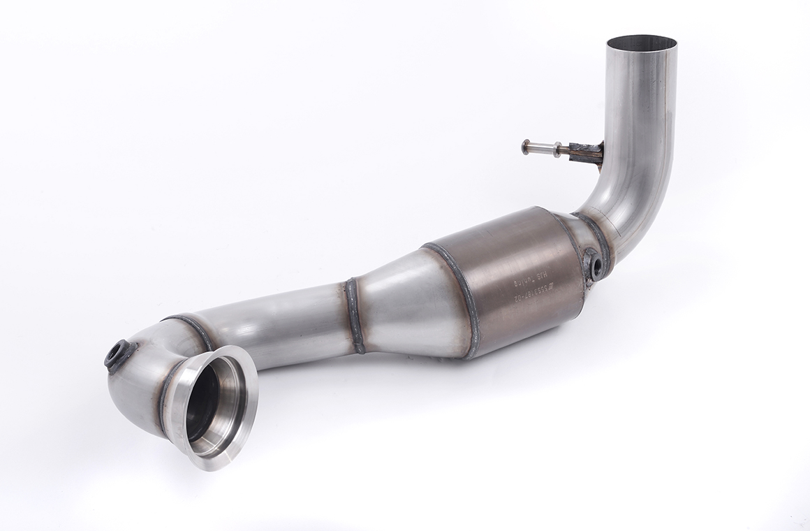 Downpipe Mercedes A-Class A45 AMG 2.0 Turbo 2012-2018 Large Bore and Hi-Flow Sports Cat