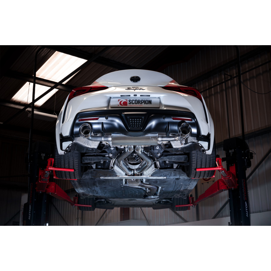 Toyota Supra A90 (Inc GR) 3.0T GPF Model Non Res GPF Back Valved Scorpion