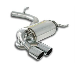AUDI A3 8P QUATTRO 2.0i TFSI 07 –› Supersprint Rear exhaust OO80