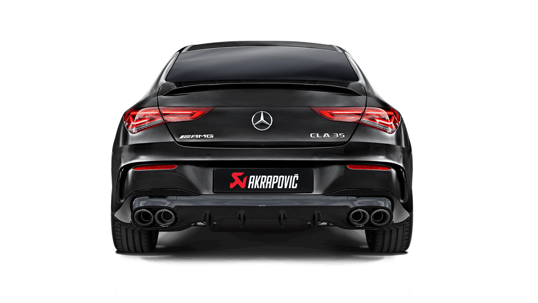 Akrapovic Mercedes-AMG  CLA35 (C118/X118) With Gpf – “Slip On” Titanium Uitlaat Systeem