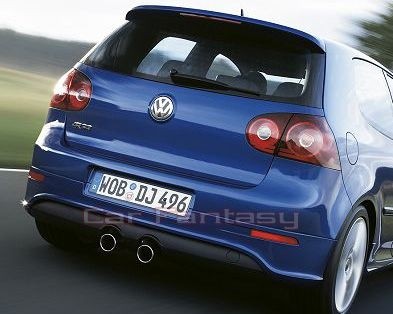 FOX RVS Einddemper VW Golf V GTI, R32 look