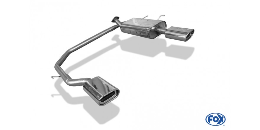 Nissan Primera P11 - Kombi/ Traveller Einddemper Uitgang rechts/