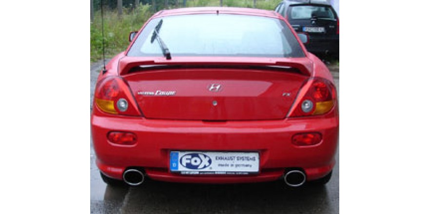 Hyundai Coupe Typ GK Einddemper rechts/links - 129x106 Typ 32 re