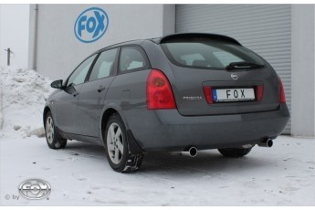Nissan Primera P12 Einddemper Uitgang rechts/links - 1x90 Typ 12
