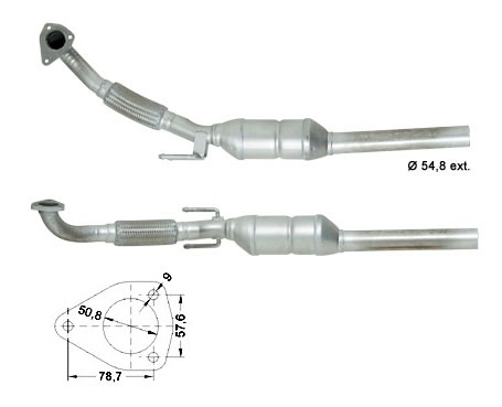 Audi A3 1.9TDi 1896 cc 96 Kw / 131 cv ASZ Magnaflow CAT Bouwjaar