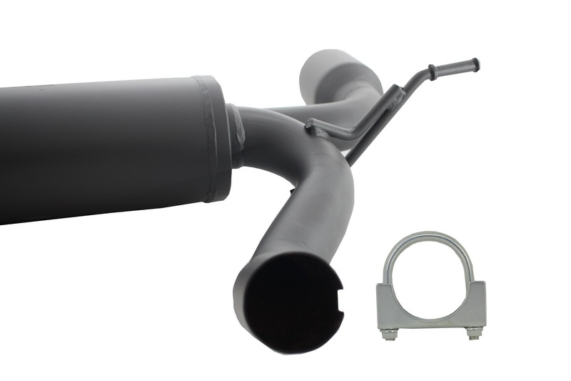 Eindemper JEEP Wrangler / Rubicon JK (2007-2017) Duplex Exhaust Evacuation