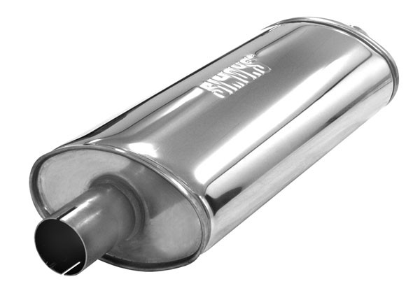 demper BIG ovaal 111/185 L=420mm 2 inch (50,8mm) Simons RVS