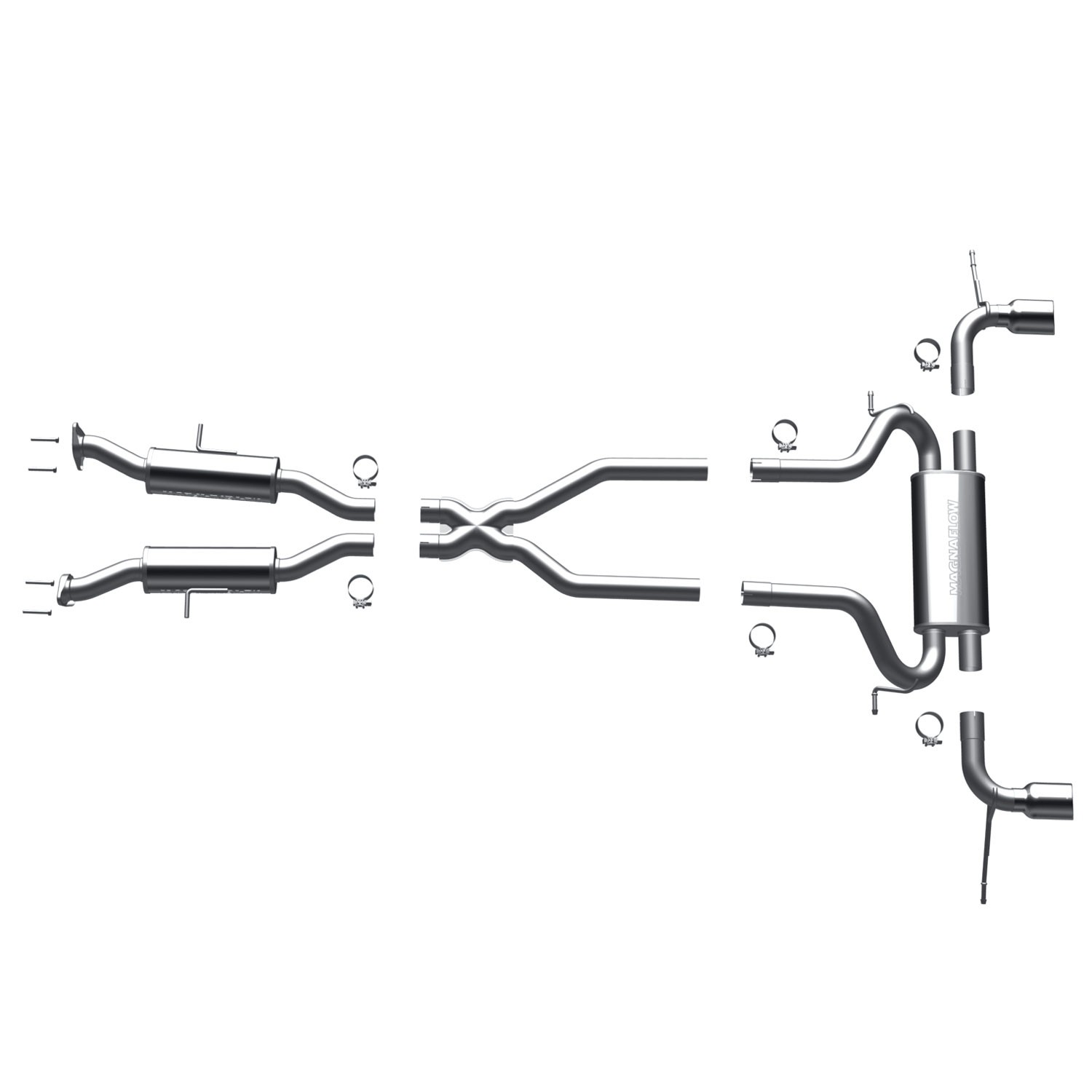 Chrysler Cat-Back 2011 Grand Cherokee 5.7L Magnaflow Cat-Back