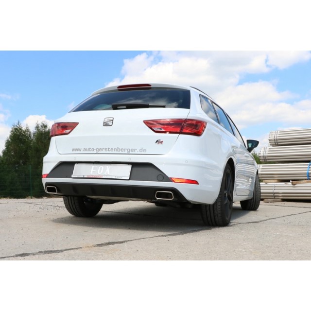 Seat Leon 5F ST rigid Sport-Uitlaat Einddemper right/left - 145x65 type 59