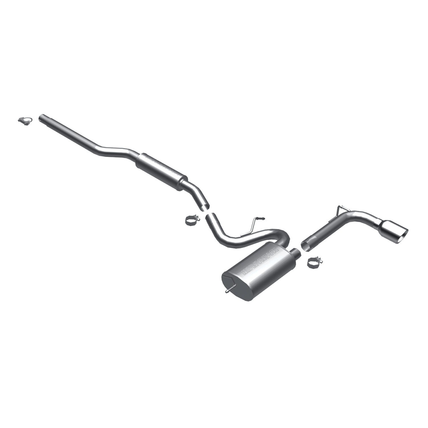 Mitsubishi Cat-Back 08 Mitsubishi Lancer 2.0L Magnaflow Cat-Back