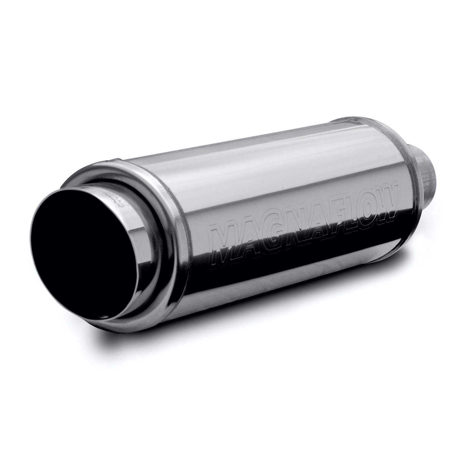 Muffler W/Tip Mag SS 14X5X5-2.25/4. Magnaflow Demper