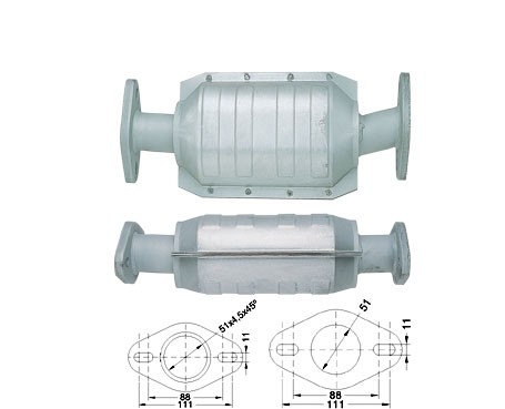 Rover MINI COOPER 1.3i 1275 cc 46 Kw / 63 cv 12A2L Magnaflow CAT