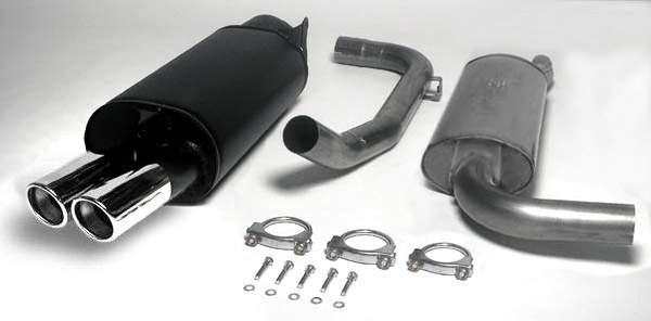 Simons Uitlaatsysteem af kat. Volvo S40 1996-2000