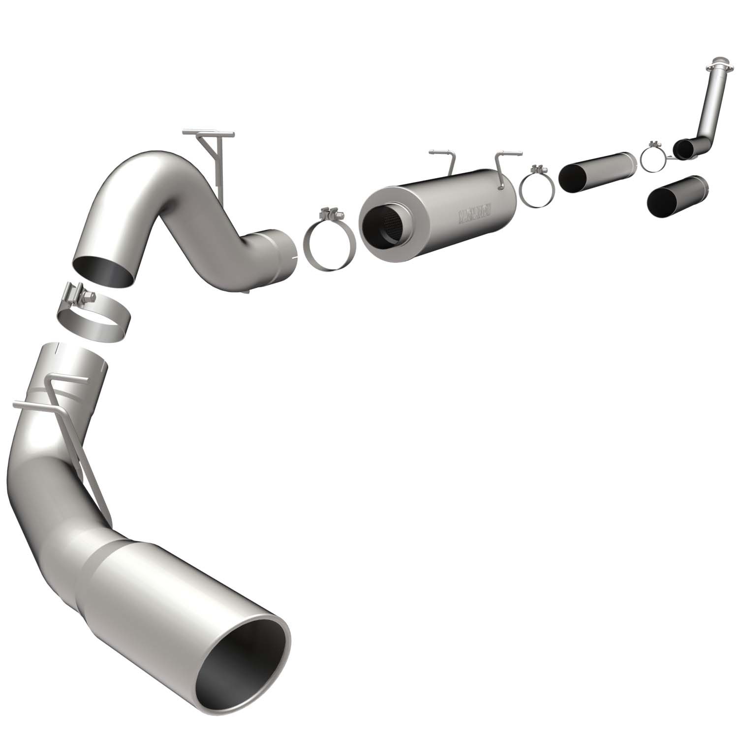 Dodge SYS TB XL 98-01 Dodge Diesel Q Cab Magnaflow Cat-Back