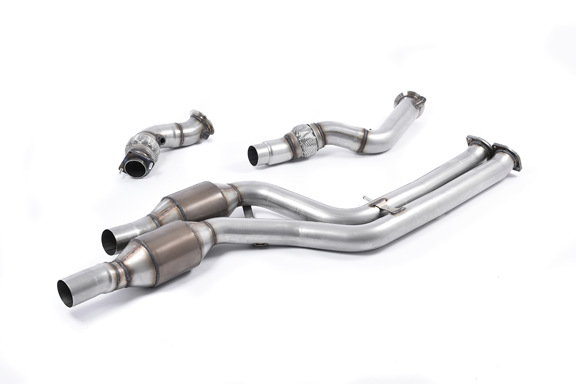 BMW M3/M4 F80/F82/F83 Milltek Large Bore Downpipes and Hi-Flow Sports Cats