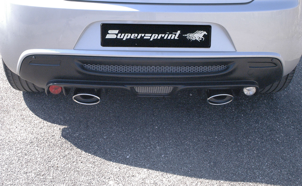 ALFA ROMEO MiTo 1.4i T MultiAir TCT (135 Hp) 2010 -> 2014 Rear exhaust Right - Left 145x95