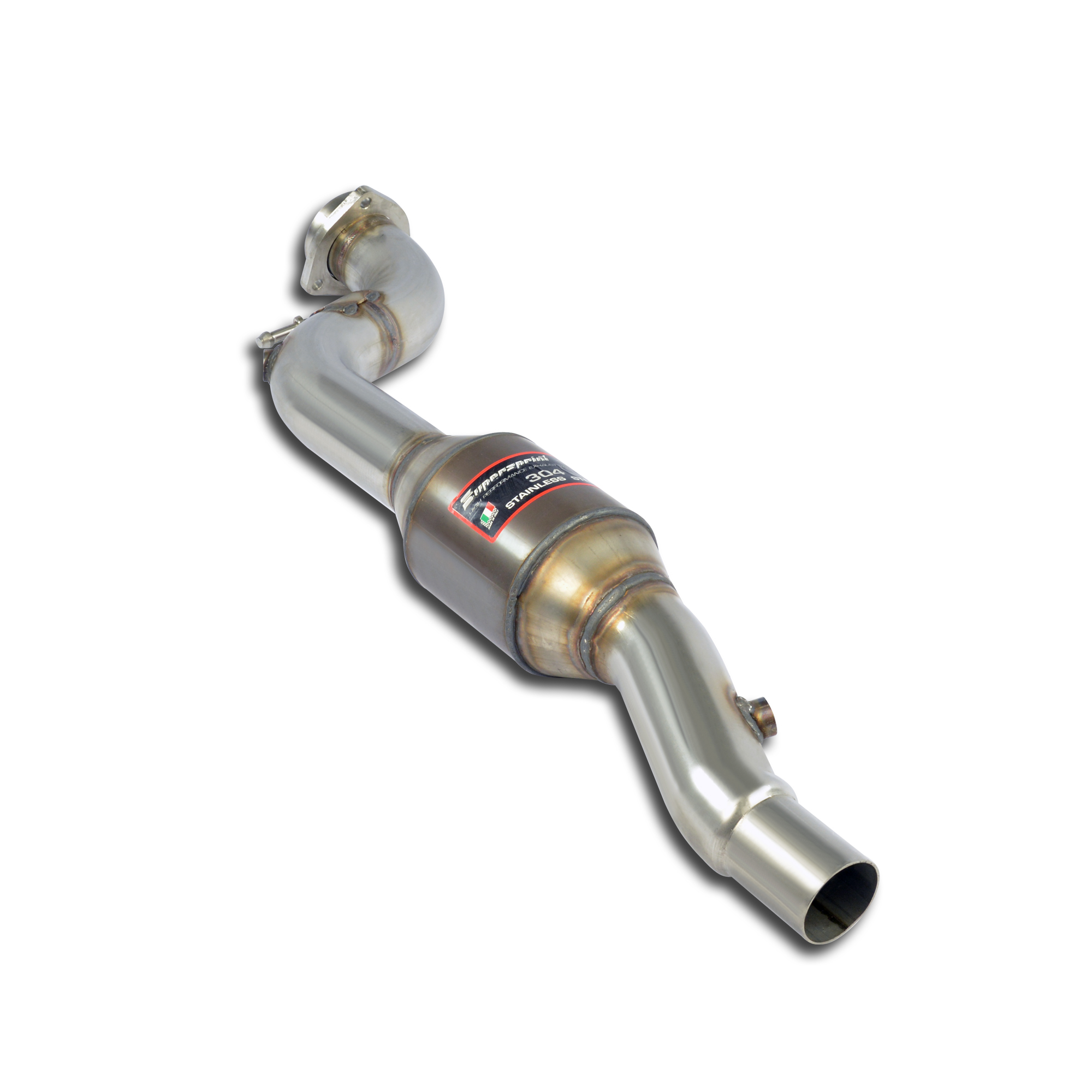 AUDI A6 C7 4G (Sedan + Avant) 2.8 FSI V6 (204 Hp) 2011 -> 2014 Front pipe with Metallic catalytic co