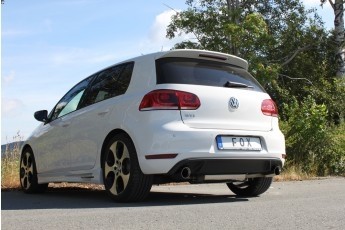 VW Golf VI TSI 1,8l/ GTI/ GTD Einddemper Uitgang rechts/links -