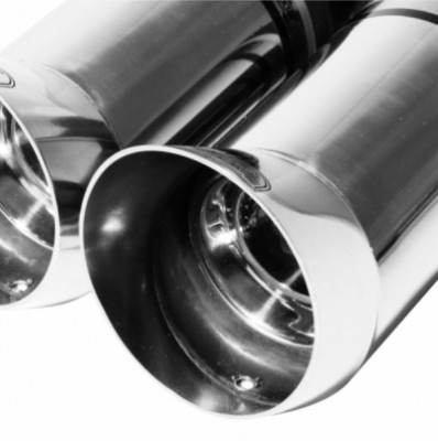 Einddemper BMW 3-serie 4cil e36 1990-1998 RVS dtm-2 eindstuk 2x8