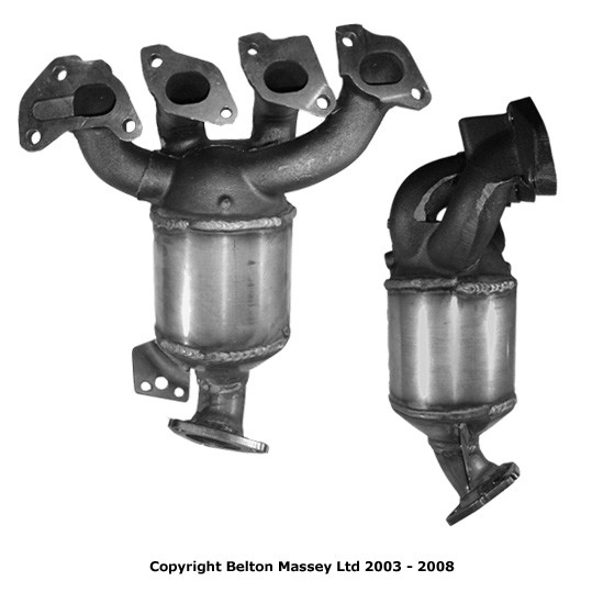 Opel CORSA C 1.4 16v Maniverter (Z14XEP engine) Magnaflow CAT Bo