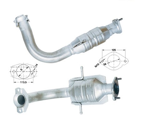 Ford MONDEO 1.8TD 1753 cc 65 Kw / 88 cv D18T Magnaflow CAT Bouwj
