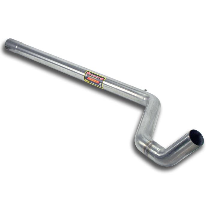 Centre pipe for Performance sport exhaust for 500 ABARTH 1.4T (135 Hp) Ø65 mm with valve