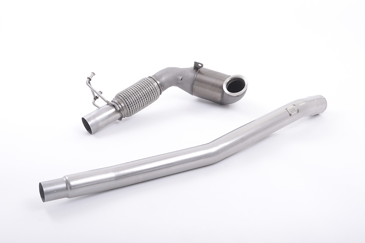 Milltek Cast Downpipe with Race Cat vW Golf MK7/7.5 R Estate/ Variant 2.0 TSI 300PS Non GPF