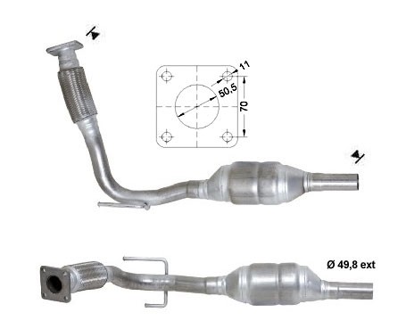 VW POLO 1.9D SDi 1896 cc 47 Kw / 64 cv ASX Magnaflow CAT Bouwjaa