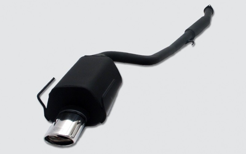 Einddemper BMW 3-serie IS e36 1990-1998 RVS eindstuk 120x80mm 2