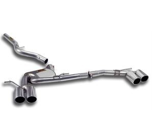 BMW X1 23d xDrive 2010 –› Supersprint Rear exhaust R. OO80 - L. 