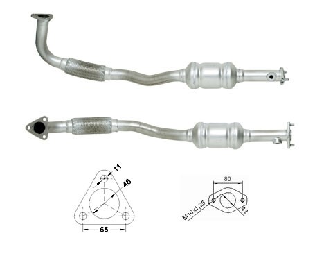 Daewoo MATIZ 0.8i 796 cc 38 Kw / 51 cv A-F8CV-G Magnaflow CAT Bo