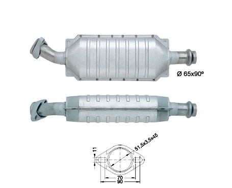 Renault R21 2.2i 2165 cc 81 Kw / 110 cv J7T Magnaflow CAT Bouwja