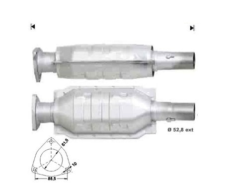 Fiat BRAVA 1.9TD JTD 1910 cc 74 Kw / 101 cv 182B9.000 Magnaflow