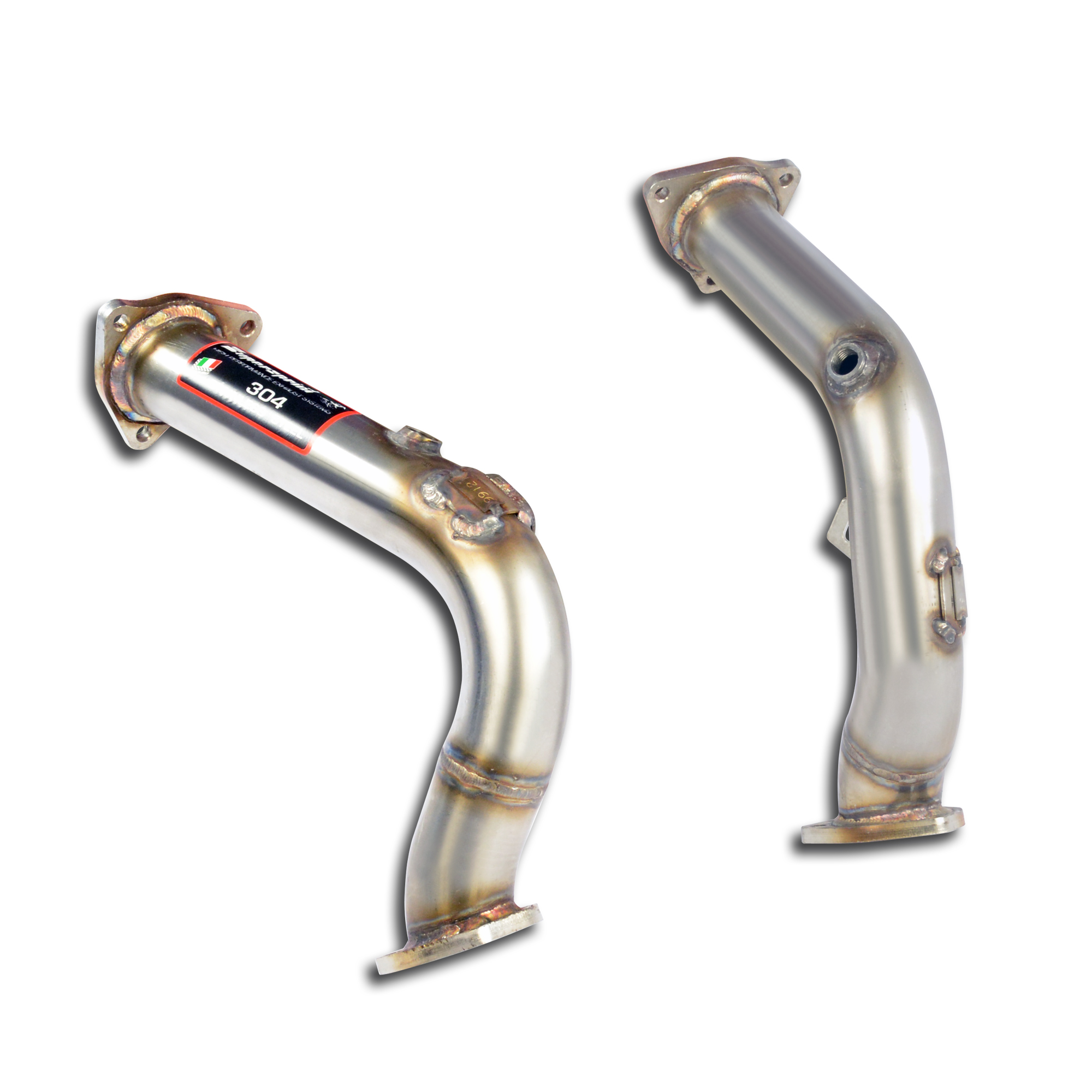 AUDI A6 C7 4G (Sedan + Avant) 2.8 FSI V6 (204 Hp) 2011 -> 2014 Downpipe kit Right + Left (Replaces O