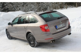 Skoda Superb 3T 4x4 Einddemper rechts/links - 2x80 Typ 16 rechts