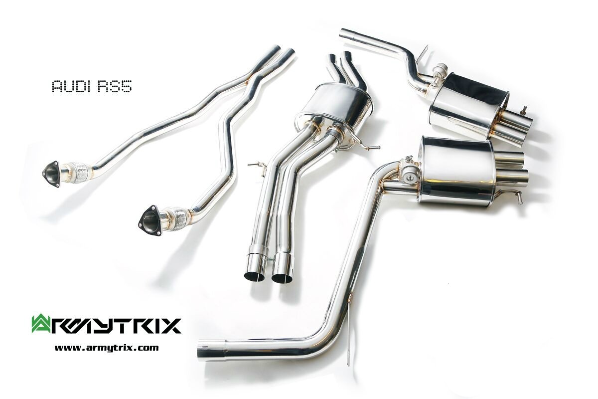 Audi RS4 (B8) Cat-Back (ss) Armytrix EXHAUST SYSTEM
