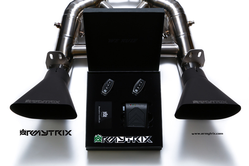 Armytrix McLaren 650s 3.8 V8 Twin Turbo (2014-) Valvetronic Muff