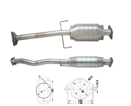 Mazda 323 F 1.8i 16V 1840 cc 84 Kw / 114 cv BP Magnaflow CAT Bou