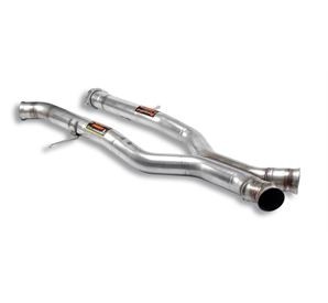 MERCEDES W164 ML63 AMG V8 06 –› Supersprint Centre exhaust + X-P