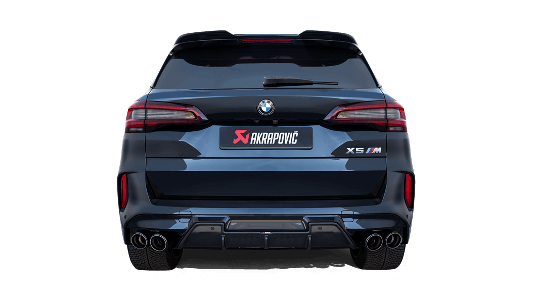 Akrapovic BMW X5M (F95) With Gpf – Carbon Diffuser Glans