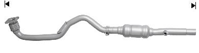 VW GOLF IV 1.4i 16V 1390 cc 55 Kw / 75 cv BCA Magnaflow CAT Bouw